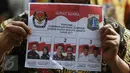 Surat suara yang rusak di Kantor KPUD DKI Jakarta, Selasa (14/2). KPUD DKI Jakarta memusnahkan 46.628 surat suara, dengan rincian 22.444 surat suara yang cacat atau rusak serta 24.184 surat suara baik sisa. (Liputan6.com/Immanuel Antonius)