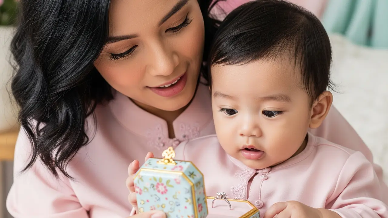 Pilihan Cincin Emas Anak Bayi Anti Alergi