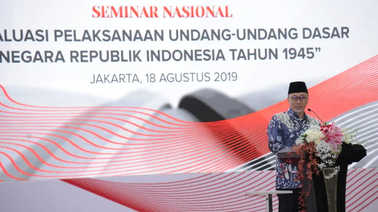 Ketua MPR Zulkifli Hasan