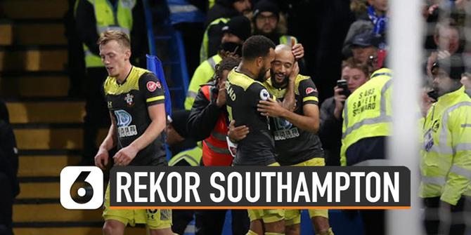 VIDEO: Pencapaian Rekor Southampton Usai Kalahkan Chelsea