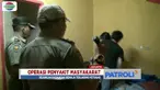 Gelar Operasi Penyakit Masyarakat, petugas gabungan jaring 7 sejoli  yang berduaan di kamar hotel.