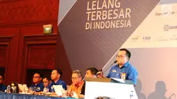 Direktorat Jenderal Kekayaan Negara (DKJN) mengadakan lelang barang dalam ajang Lelang Expo 2017 di JCC, Jumat (22/9). Ada puluhan barang rampasan KPK dari sejumlah terpidana korupsi mulai dari perhiasan, motor hingga mobil. (Liputan6.com/Angga Yuniar)