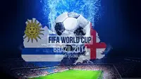 Susunan Pemain Uruguay Vs Inggris: Suarez Jadi Starter