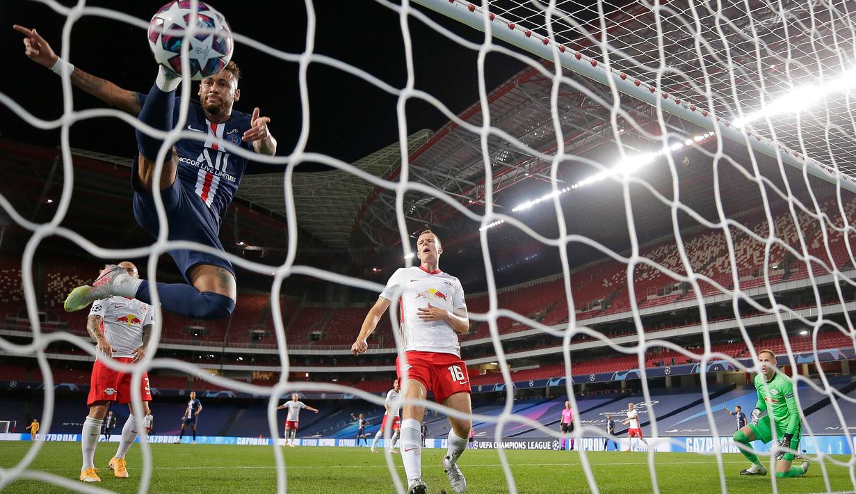 Foto Psg Gasak Rb Leipzig 3 Gol Tanpa Balas Bola Liputan6 Com