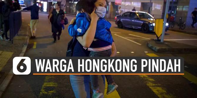 VIDEO: Ingin Hidup Tenang, Warga Hongkong Ramai Pindah