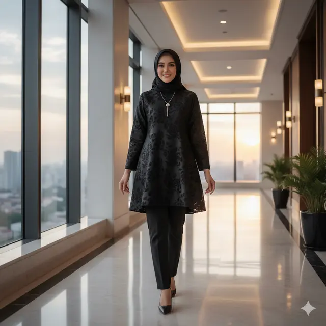 Blouse Brokat Favorit untuk Acara Formal dari Kantoran hingga Buat Lebaran 2026