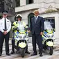 Polisi Inggris gunakan Suzuki Burgman fuel cell sebagai kendaraan operasional (Foto: Suzuki UK). 