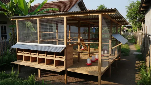 Kandang Ayam Sistem Koloni Terbatas