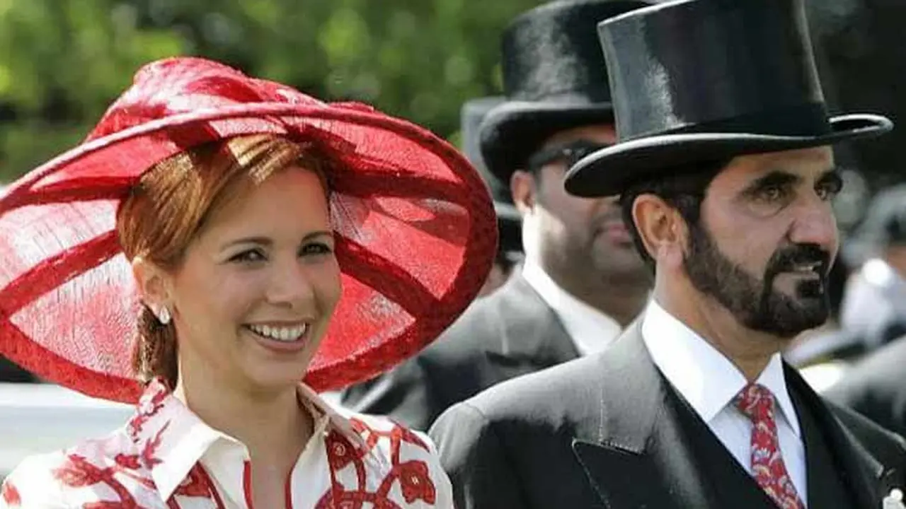Princess Haya dengan Sheikh Mohammed bin Rashid Al Maktoum (AP Photo)