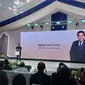 Menteri BUMN Erick Thohir meremikan dimulainya pembangunan (groundbreaking) BSI Tower, di Jalan Merdeka Selatan, Jakarta Pusat, Kamis (9/11/2023).(Arief/Liputan6.com)