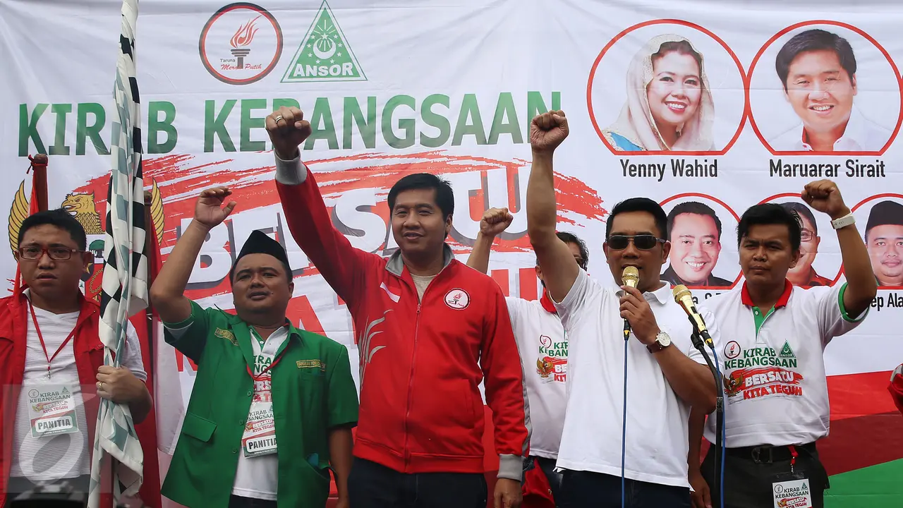 Maruarar Sirait Kirab Kebangsaan