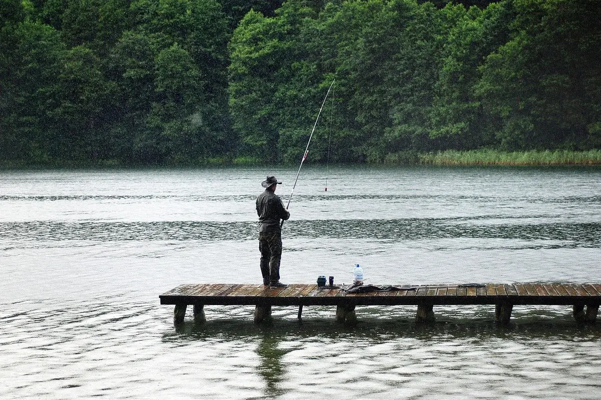 Ilustrasi memancing