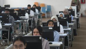 UTBK-SNBT 2025 akan berakhir sampai tanggal 5 Mei 2025. (merdeka.com/Arie Basuki)