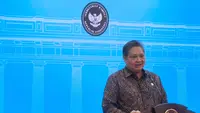 Menteri Koordinator Bidang Perekonomian Airlangga Hartarto. (Liputan6.com/ Lizsa Egeham)