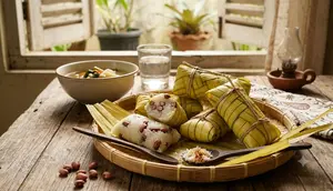 Resep Kue Lepet Ketan Isi Kacang Tolo, Rahasia Tekstur Pulen dan Gurih Alami