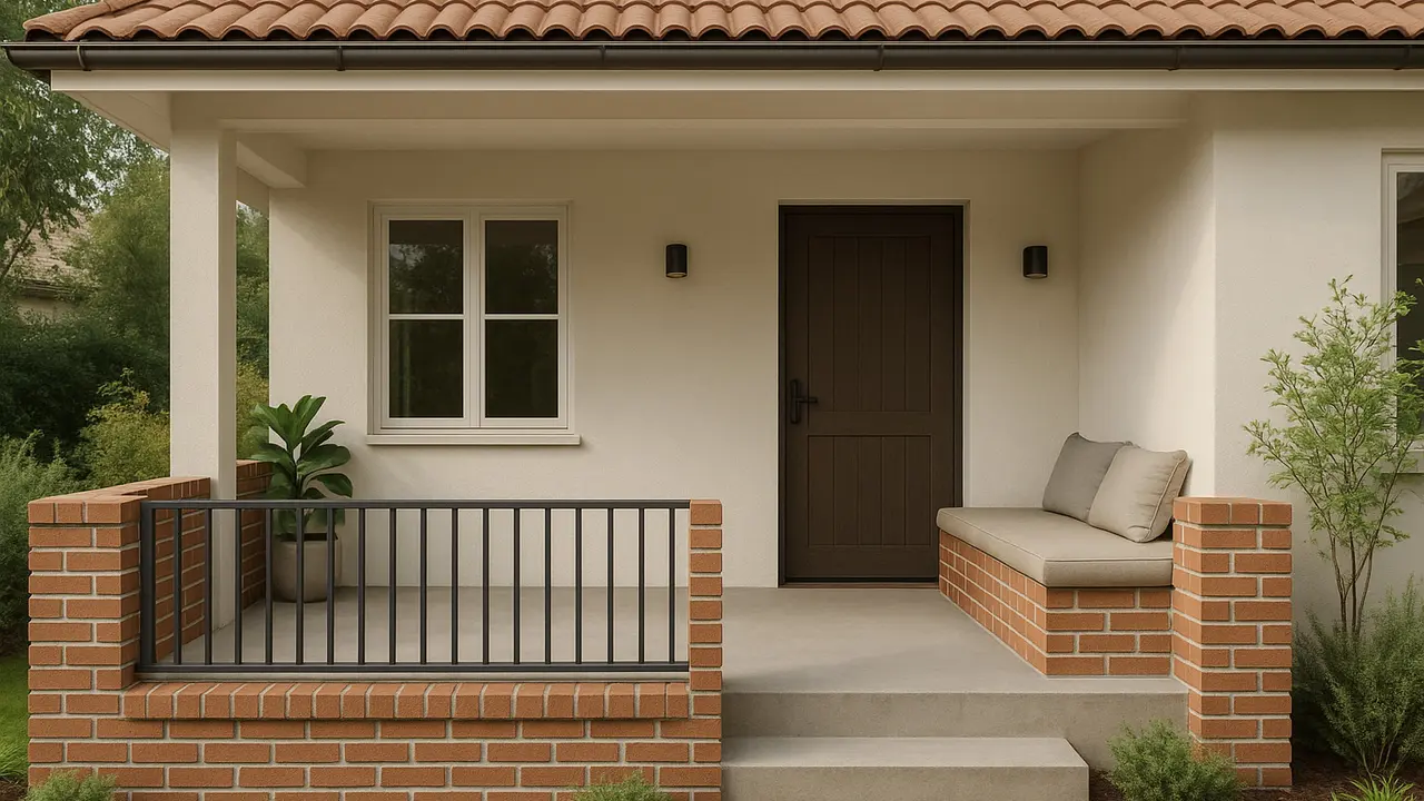 7 Model Teras Rumah Sederhana dengan Pagar Pendek, Manis dan Nyaman untuk Hunian Minimalis