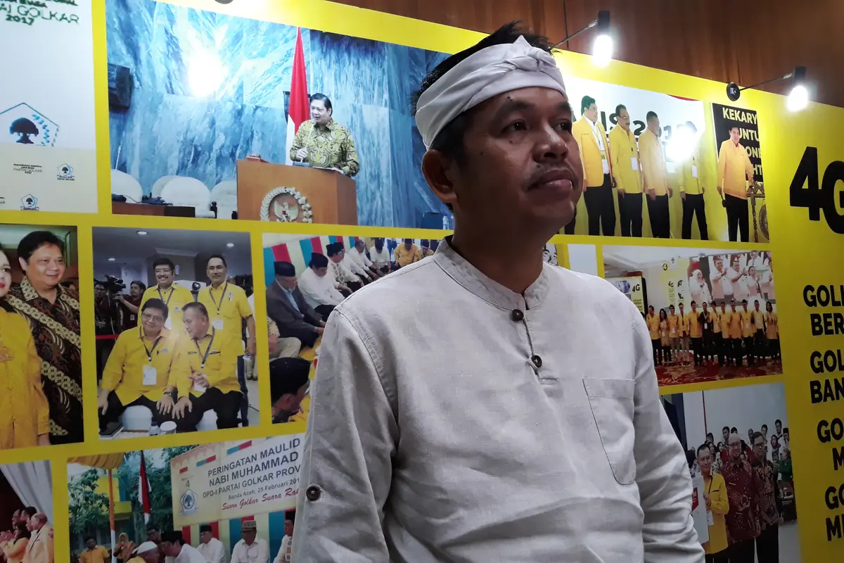 Calon Wakil Gubernur Jawa Barat Dedi Mulyadi (Merdeka.com/Intan Umbari Prihatin)