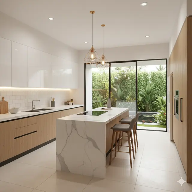 8 Model Dapur Cantik dan Elegan Minimalis, Cocok untuk Rumah Modern 2025