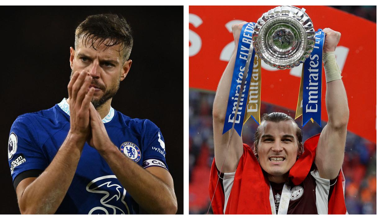 Atletico Madrid baru saja mendapatkan pemain gratisan dari klub Liga Inggris untuk musim 2023/2024 yang tentunya mempunyai keuntungan secara ekonomis karena klub tak perlu mengucurkan dana besar untuk mendapatkannya. Keuntungan makin bertambah jika sang pemain nyatanya memiliki kualitas untuk mengangkat performa tim. Jika akhirnya sang pemain tak terpakai dalam skema tim, klub pun tak perlu repot untuk mempertahankannya. Termasuk dua pemain anyar dari klub Liga Inggris, ini dia 5 rekrutan terakhir Atletico Madrid yang didapatkan secara gratis. (Kolase AFP/Ben Stansall/Kirsty Wigglesworth)