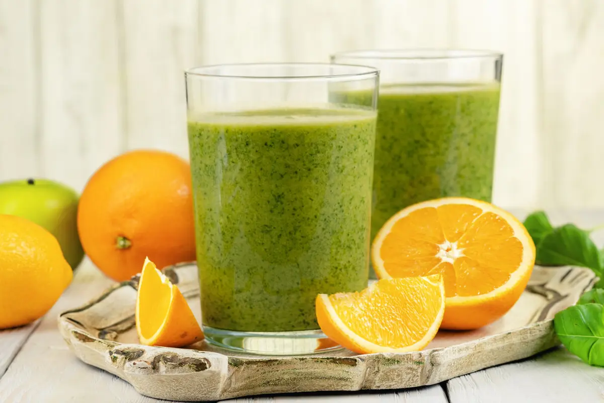 Jus sayur hijau