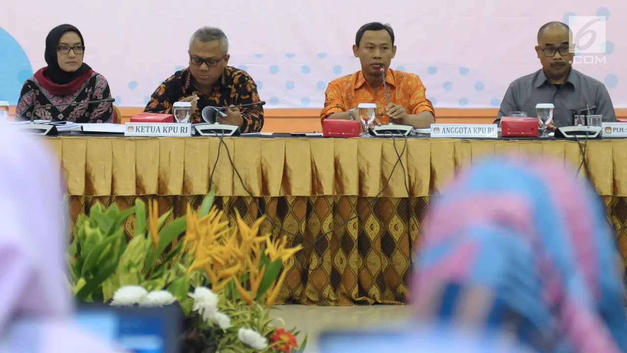 Bersama Perwakilan Parpol, KPU Gelar Uji Publik Rancangan Peraturan KPU Pemilu 2019