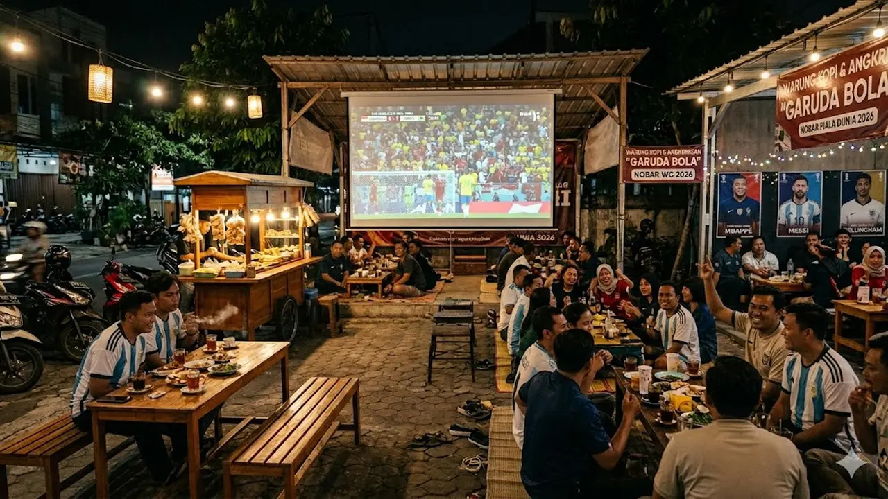 7 Desain Warung Kopi untuk Nobar Piala Dunia 2026 yang Bikin Ramai Pengunjung