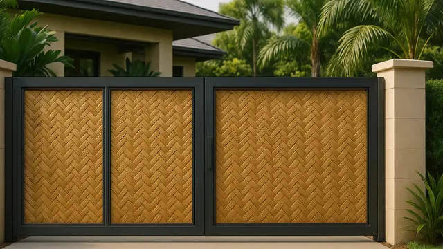 15 Model Pintu Pagar Dorong Minimalis Modern Populer di 2025, Elegan dan Fungsional