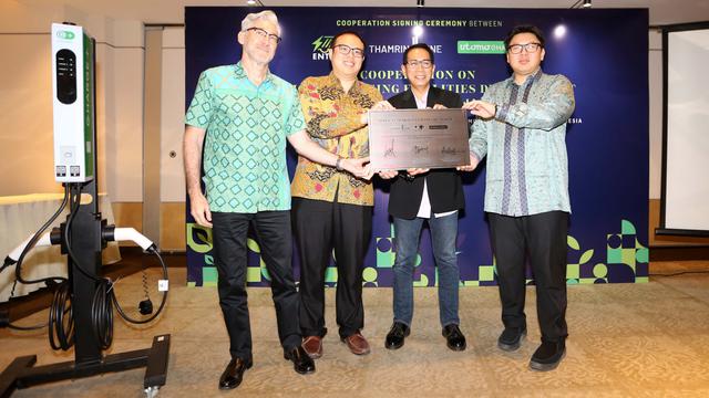 Kawasan Perkantoran Dukung Transportasi Bersih dengan Kembangkan Stasiun Pengisian Kendaraan Listrik