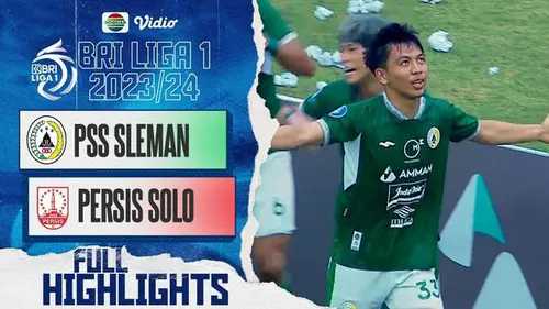 VIDEO: PSS Sleman Tahan Imbang Persis di BRI Liga 1