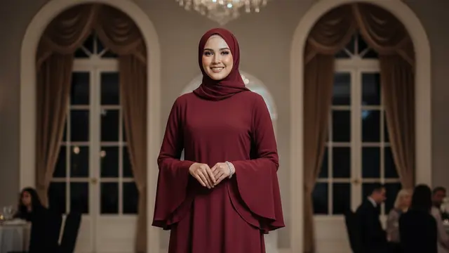 8 Trend Gamis Abaya Modern Terbaru 2025 untuk Tampil Anggun dan Berkelas, Bisa Jadi Referensi