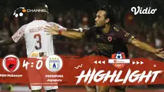Babak Penyisihan #ShopeeLiga1 yang mempertemukan #PSM Makassar vs #Persipura Jayapura pada hari Senin sore (18/11/2019) berakhir d...