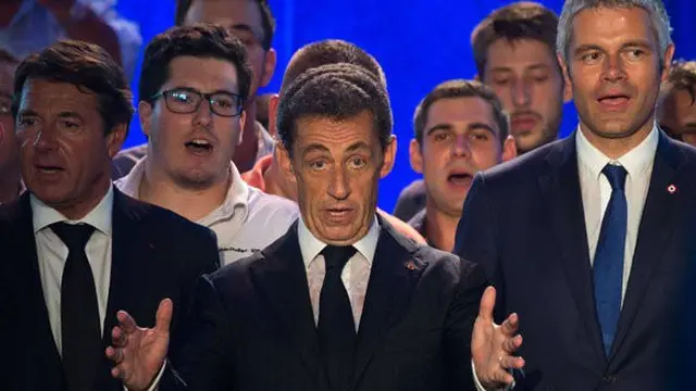 Mantan Presiden Prancis Nicholas Sarkozy