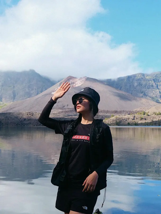 Febby Rastanty mancing di gunung (Instagram/febbyrastanty)