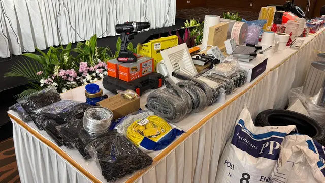Menteri Perdagangan Budi Santoso dalam konferensi pers hasil ekspose pengawasan Tata Niaga Impor, di Kantor Kemendag, Jakarta, Rabu (6/8/2025).(Foto: Liputan6.com/Tira Santia)