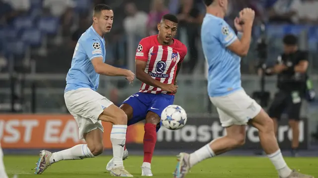 Lazio vs Atletico Madrid di Liga Champions