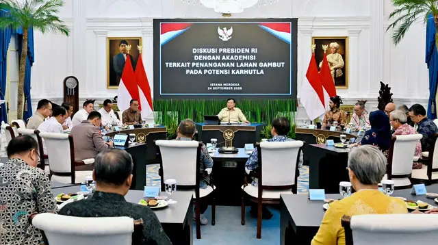 Kumpulkan Akademisi, Prabowo Bahas BPGMN Kelola Gambut
