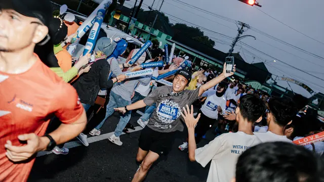 BRI Gencarkan Sport Tourism dan Pemberdayaan UMKM Lokal Lewat Dukungan di Purwokerto Half Marathon 2025