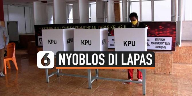 VIDEO: Pencoblosan Surat Suara Digelar di Lapas Kota Padang
