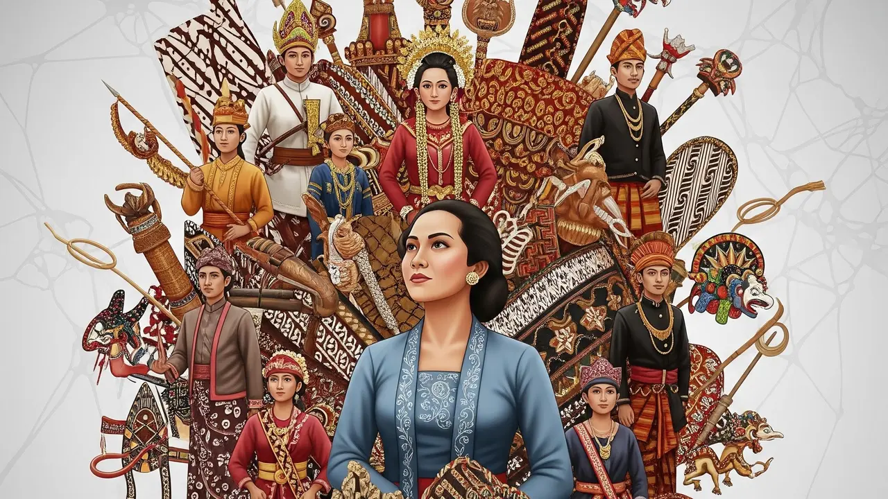 Desain Poster Hari Kartini yang Unik dan Elegan