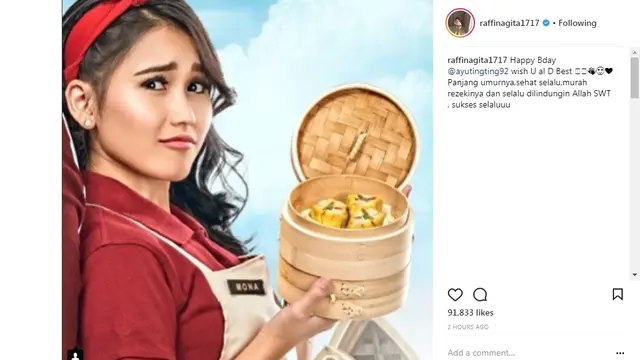 Ayu Ting Ting (Foto: Instagram)