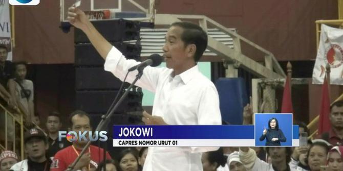 Kampanye di Ciracas, Jokowi Targetkan Raih 55 Persen Suara di Jakarta