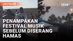 Suasana Festival Musik di Israel Sebelum Diserang Humas