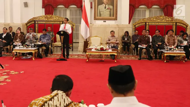 Jokowi Pimpin Sidang Kabinet Bahas Kerja Pemerintah 2019