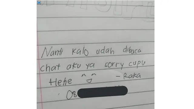 6 Cara Netizen saat PDKT dengan Surat Ini Bikin Senyum Sendiri
