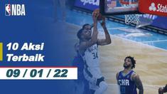 Berita video 10 aksi gokil di NBA hari ini, termasuk pergerakan fast break yang mengagumkan dari Charlotte Hornets, Minggu (9/1/2022) WIB.