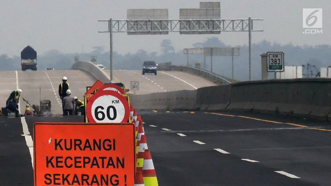 Persiapan Jalan Tol Trans Jawa Jelang Arus Mudik 2019