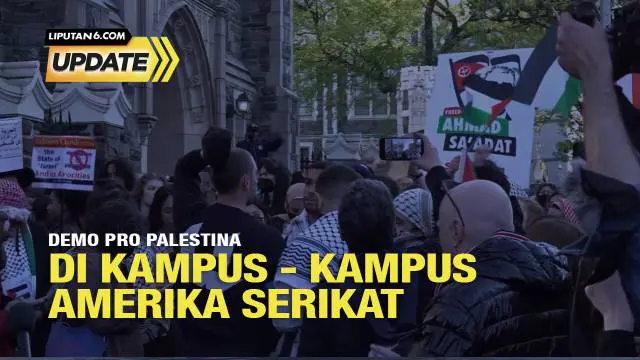 Kampus-kampus di Amerika Serikat (AS) diguncang gelombang protes skala nasional. Para mahasiswa lantang menentang kebiadaban Israel dalam perang di Jalur Gaza.