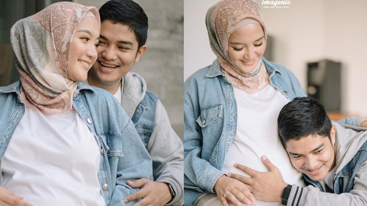 Jelang Melahirkan, Ini 6 Potret Maternity Shoot Erica Putri dan Suami