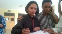 Florence Sihombing yang terjerat kasus penghinaan terhadap Kota Yogyakarta melalui media sosial (medsos) Path.