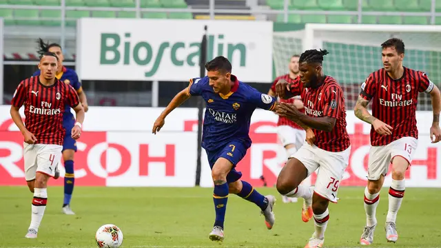 AC Milan vs AS Roma (@officialasroma)
